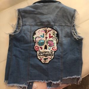 Rdrox denim vest